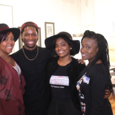 Brittany, Nia, P.R., & Seindole at The Takeover Networking Event